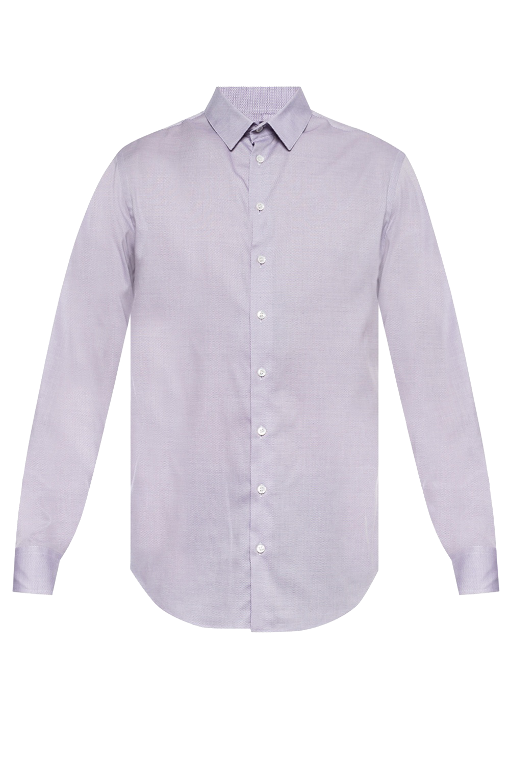 Purple Embroidered shirt Giorgio Armani Vitkac Italy